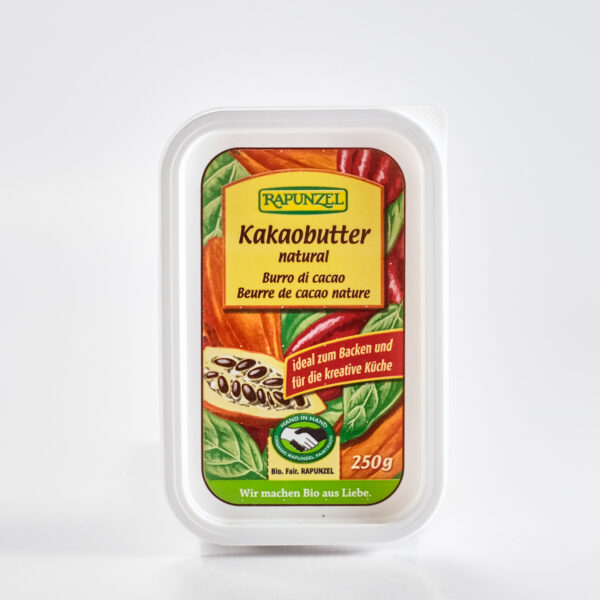 Kakaoõli, naturaalne 250g Rapunzel